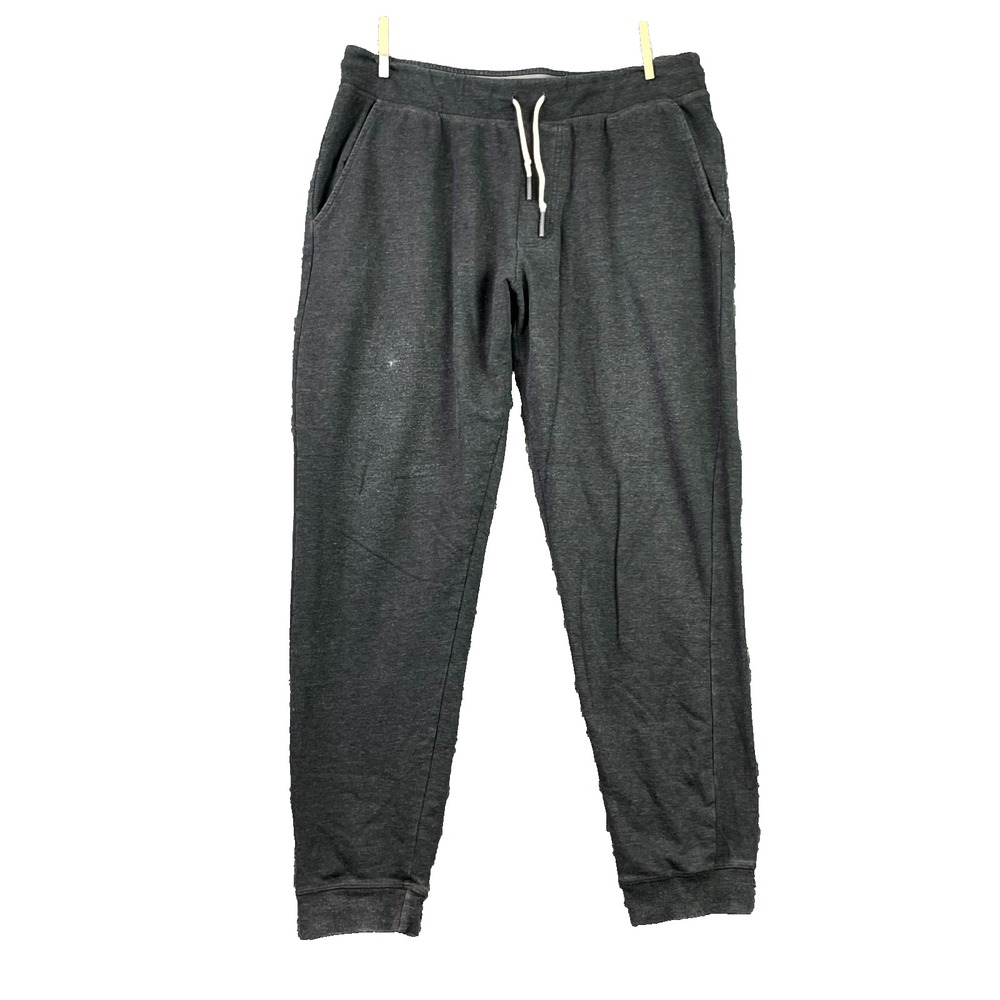 Weatherproof Vintage Jogger Pants Men Large Charcoal Gray Performance Athleisure
